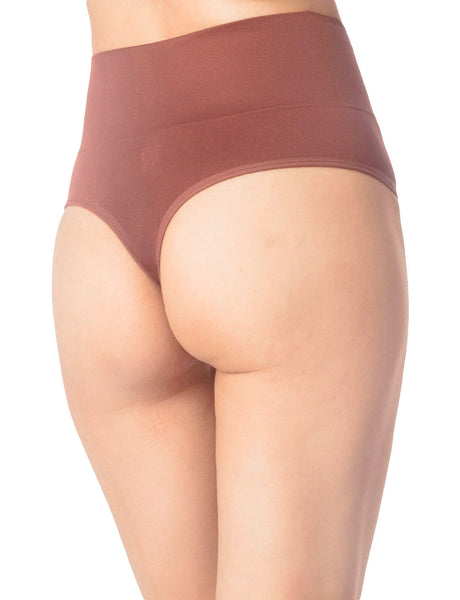 Women's Wide Waist Band Sporty Undies Stretchy High Waist Thongs