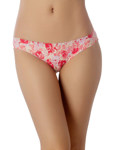 Women's Leopard See Through Crochet Lace Cheetah Low Rise Briefs Panties