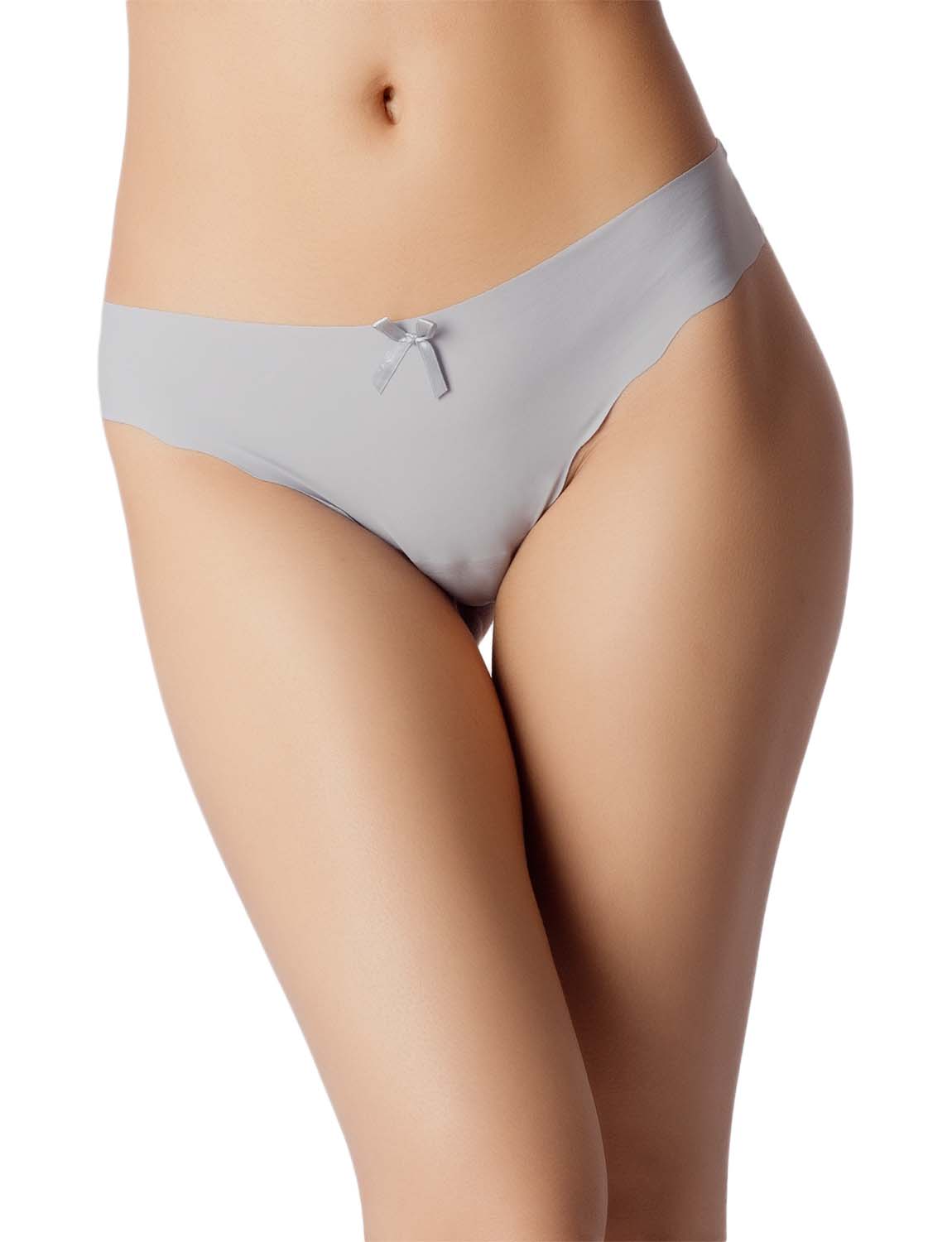 Women's Breathable Brazilian Knickers Thongs Leopard Nude Color Underwear