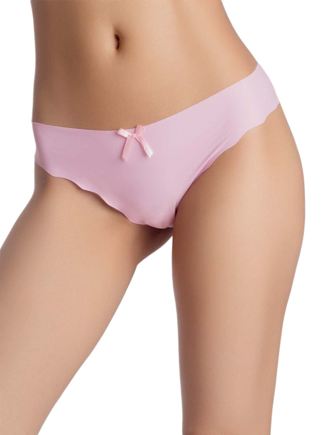 Women's Breathable Brazilian Knickers Thongs Leopard Nude Color Underwear