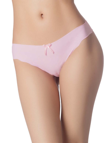 Women's Breathable Brazilian Knickers Thongs Leopard Nude Color Underwear