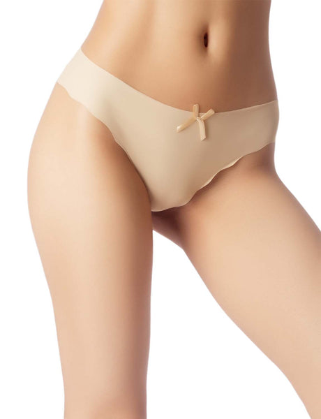 Women's Breathable Brazilian Knickers Thongs Leopard Nude Color Underwear
