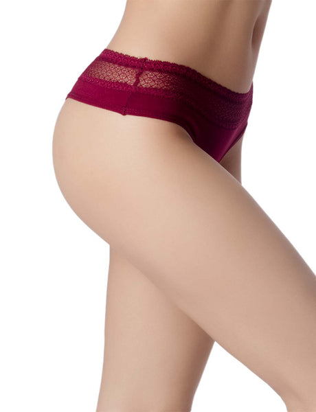 Women's Brazilian Lace Thong Mesh Underwear Tanga Briefs Ladies Underpants