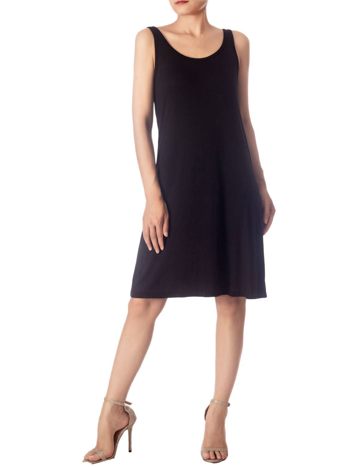Women's Modal Cozy Sleeveless Knee Length Full Slip