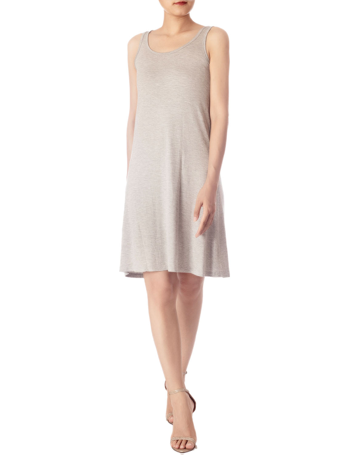 Women's Modal Cozy Sleeveless Knee Length Full Slip