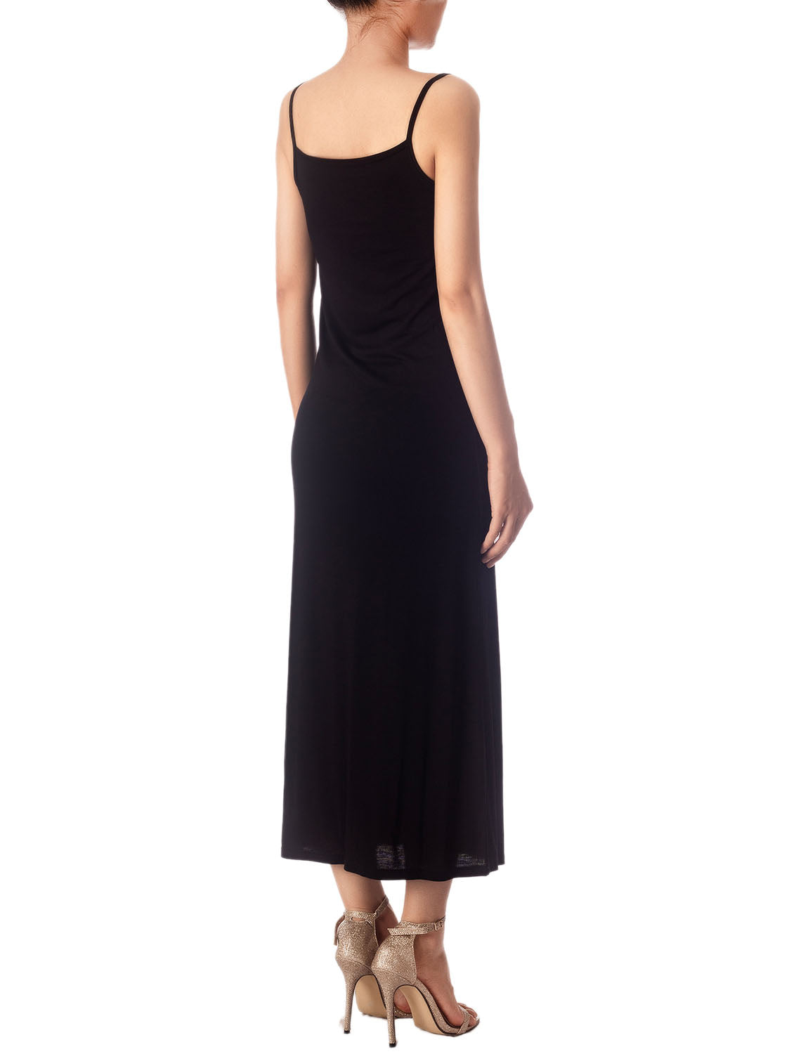 Women's Modal Cozy Long Sleeveless Spaghetti Strap Full Slip