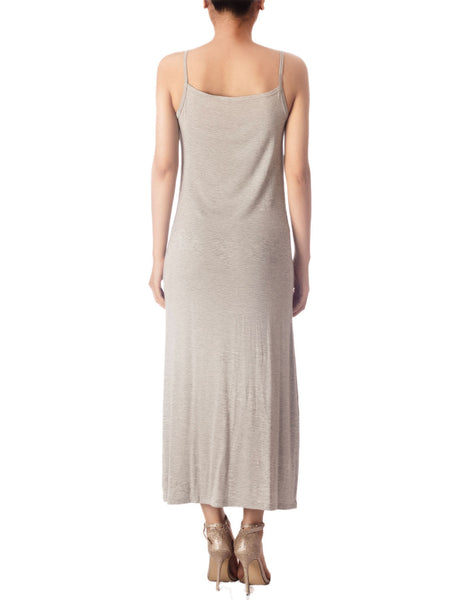 Women's Modal Cozy Long Sleeveless Spaghetti Strap Full Slip