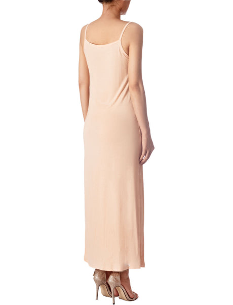 Women's Modal Cozy Long Sleeveless Spaghetti Strap Full Slip