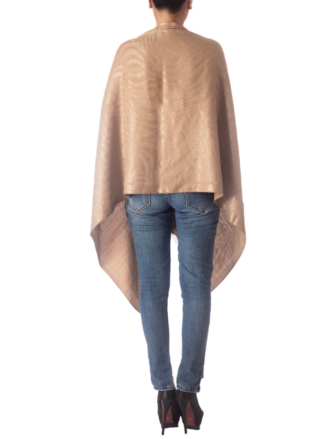 Women's Warm Elegant Leapard Print Oversized Large Wrap Scarf
