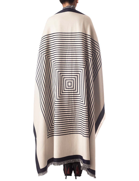 Women's Warm Fringe Tassel Animal Print Oversized Large Wrap Scarf