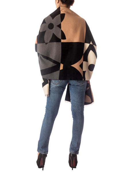Women's Fringe Tassel Warm Oversized Large Checkered Wrap Scarf