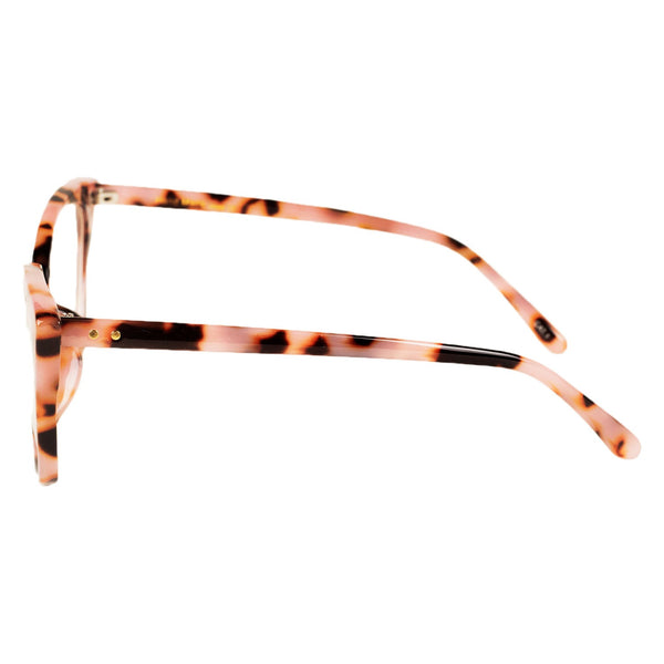 Women's Retro Cat-eye Eyewear Black Leopard Clear Fashion Lens Eyeglasses