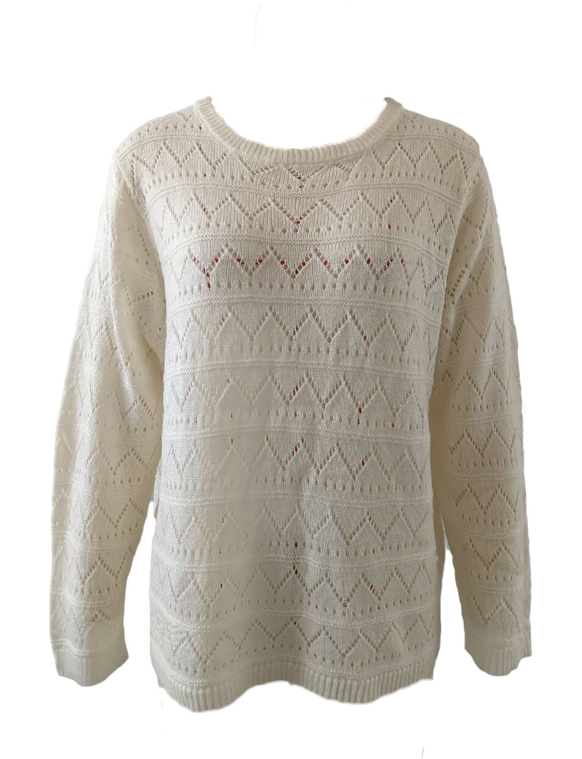 Women's Cozy Casual Top Long Sleeve Soft Lightweight Pullover Sweater
