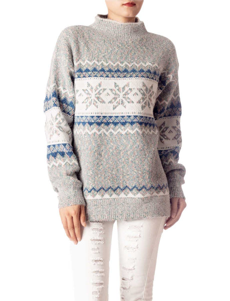 Women's Cozy Casual Lightweight Top Long Sleeve Soft Pullover Sweater