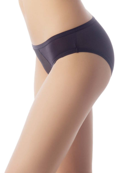 Women's Sheer See Through Underwear Fashionable Mesh Low Rise Brief Panties