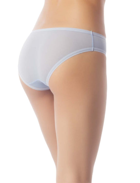 Women's Sheer See Through Underwear Fashionable Mesh Low Rise Brief Panties