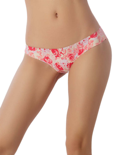 Women's Leopard See Through Crochet Lace Cheetah Low Rise Briefs Panties