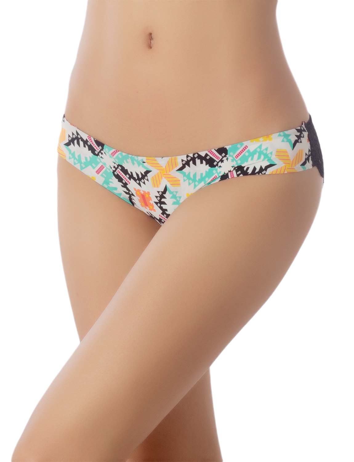 Women's Leopard See Through Crochet Lace Cheetah Low Rise Briefs Panties