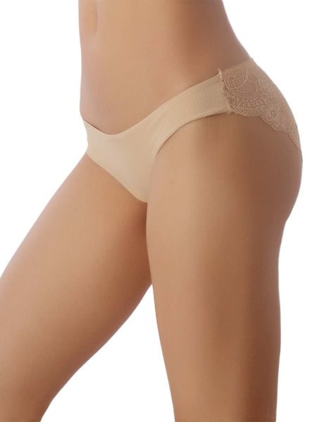 Women's Leopard See Through Crochet Lace Cheetah Low Rise Briefs Panties