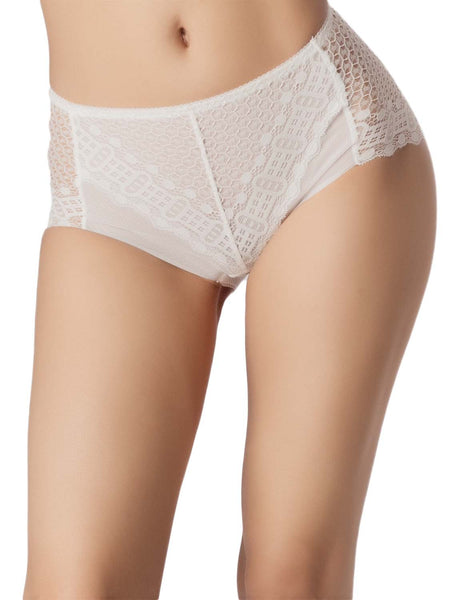 Women's See-through Ladies Briefs Hipster Panties Eyelet Lace Knickers