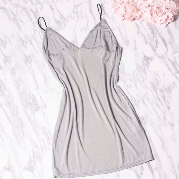 Women's Cotton Slips For Under Dress Spaghetti Strap Mid-thigh Full Slip