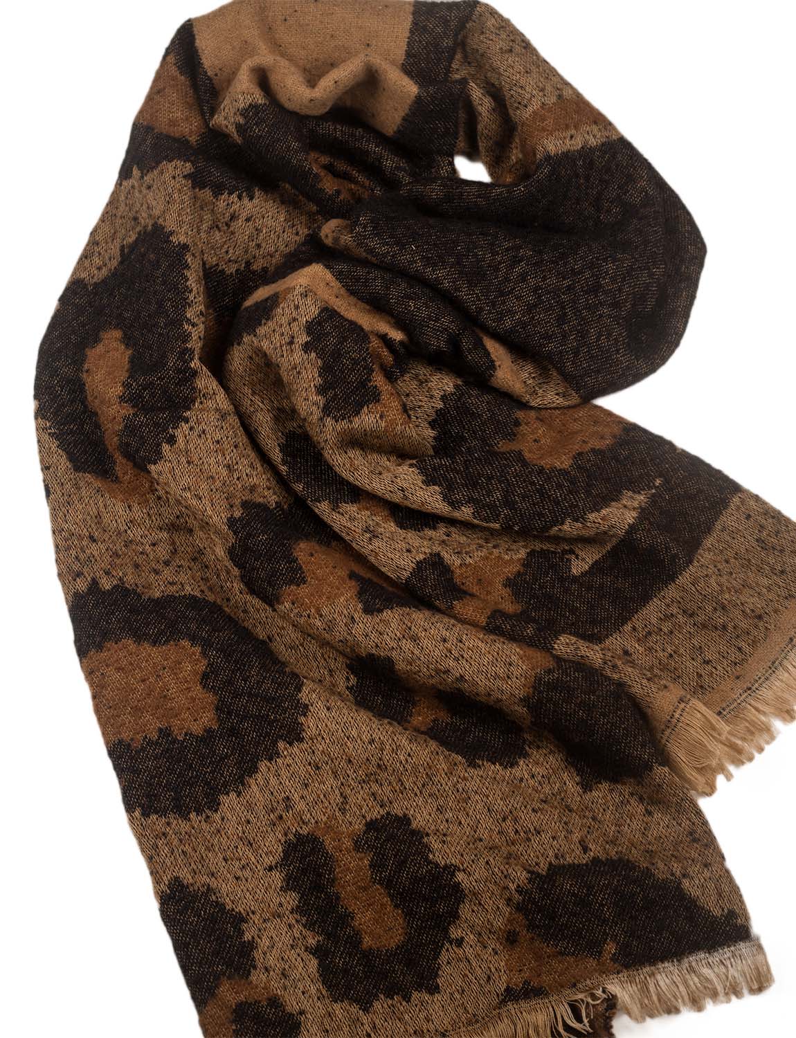 Women's Large Wraps Leopard Prints Scarf