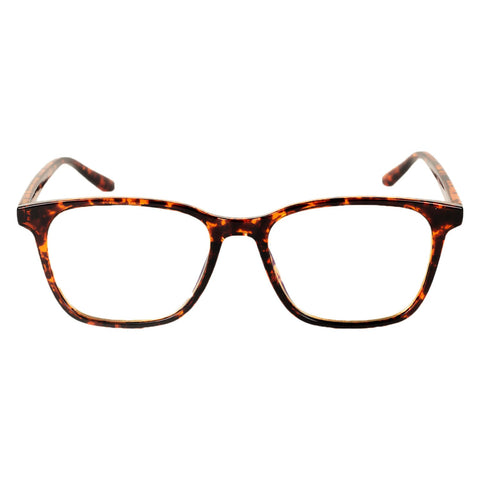 iB-iP Women's Classical Vintage Retro Style Leopard Clear Lens Fashion Eyeglasses