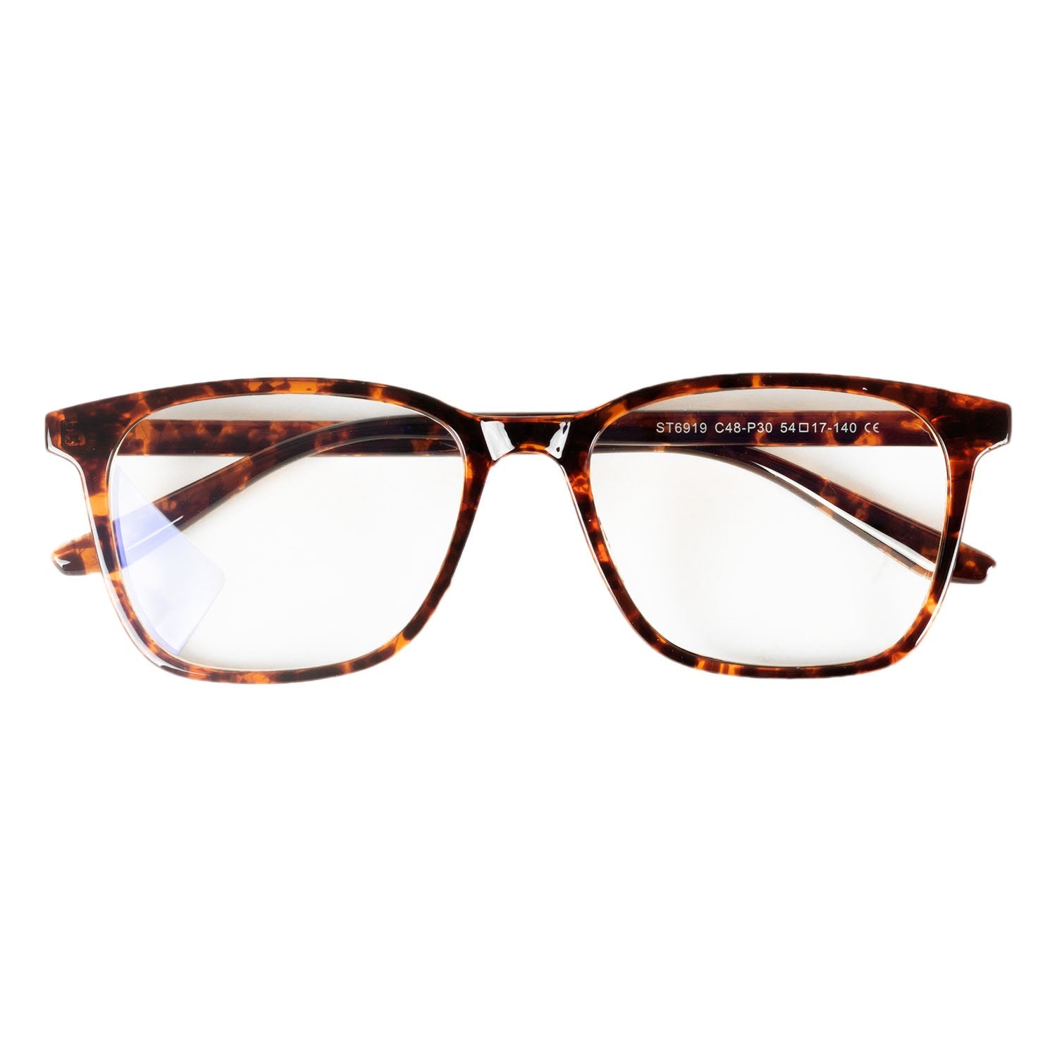 Women's Classical Vintage Retro Style Leopard Clear Lens Fashion Eyeglasses