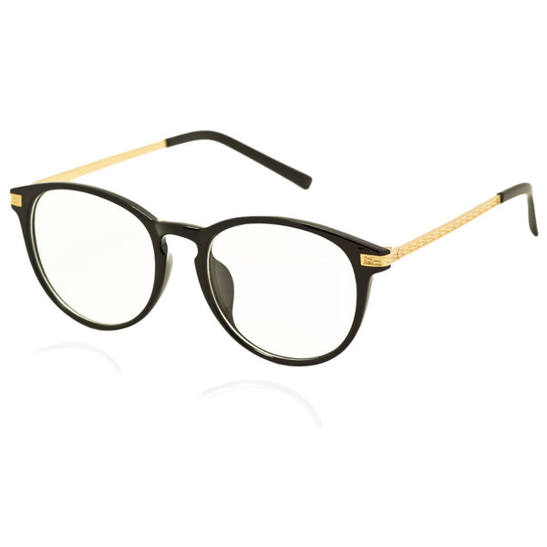Women's Pinto Clear Lens Eyeglasses Retro Style Classical Fashion Eyewear
