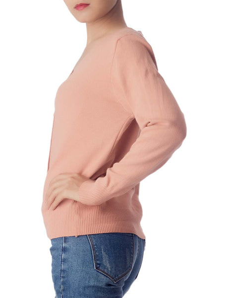 Women's Fashion Button V-neck Sweater Ladys Lightweight Cardigan