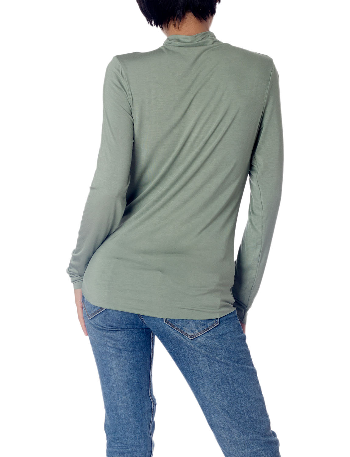 Women's Tops Turtleneck Slim Fit Long Sleeve High Neck Cozy Silky Henley